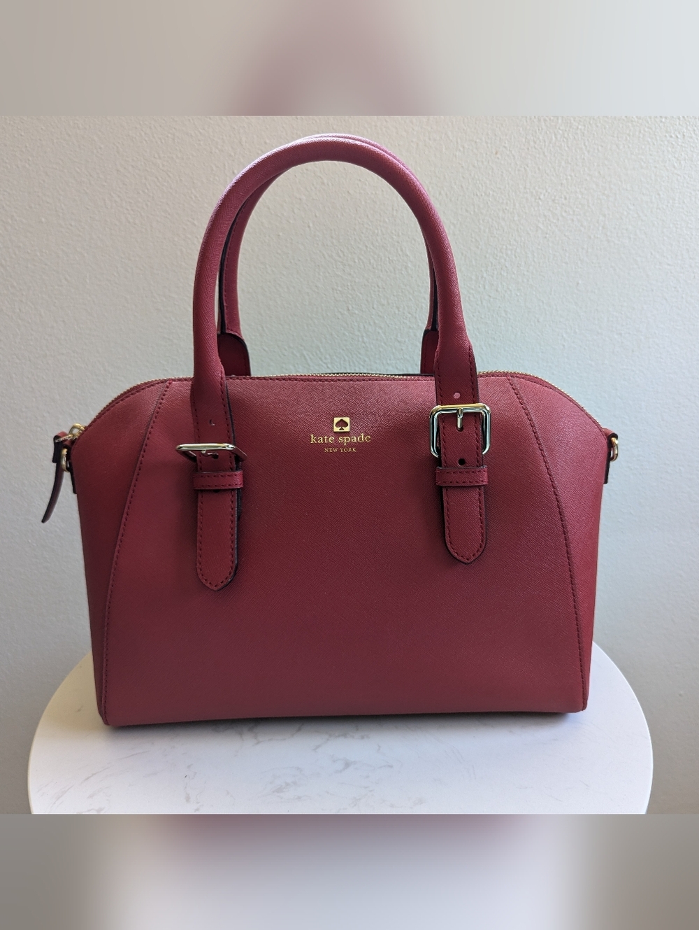 New Kate Spade Cove Street Pippa Satchel - Pillbox Red